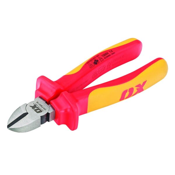 OX PRO VDE INSULATED DIAGONAL PLIER (6")/160mm