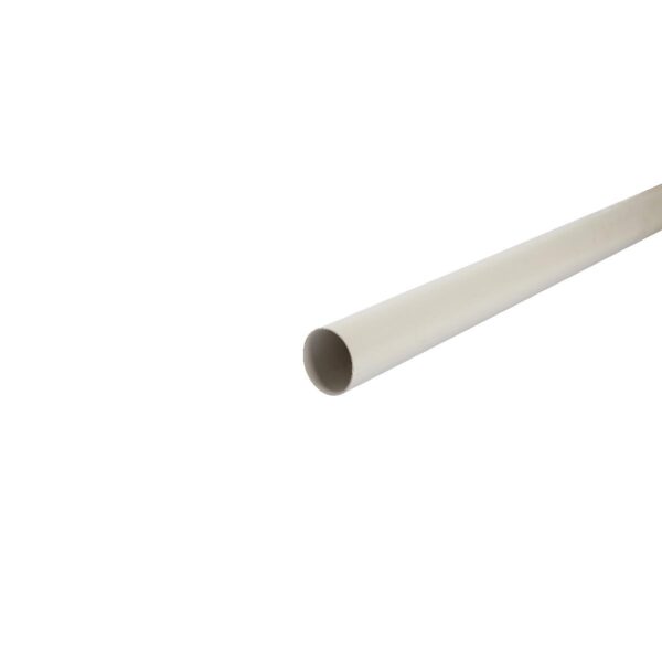 UPVC PIPE 1/2 INCH 2.77mm SCHEDULE40 6 mtr SOLVENT JOINT WHITE ASTM D-1785 SAPCO