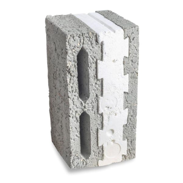 BUILDINGS INSULATED WHITE POLYSTYRENE CEMENT HOLLOW BLOCK