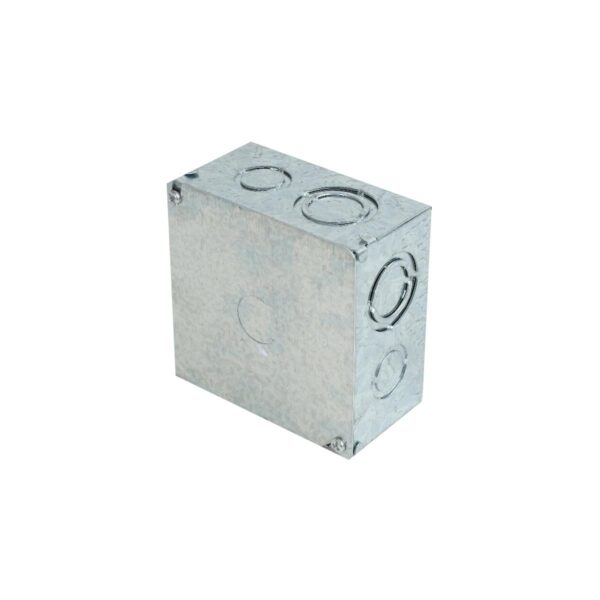 ALROUF METAL JUNCTION BOX 10*10*5.5 0.9cm -KSA