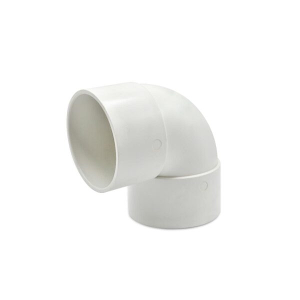 UPVC ELBOW 90° 1/2 INCH SCHEDULE 40 WHITE AGM