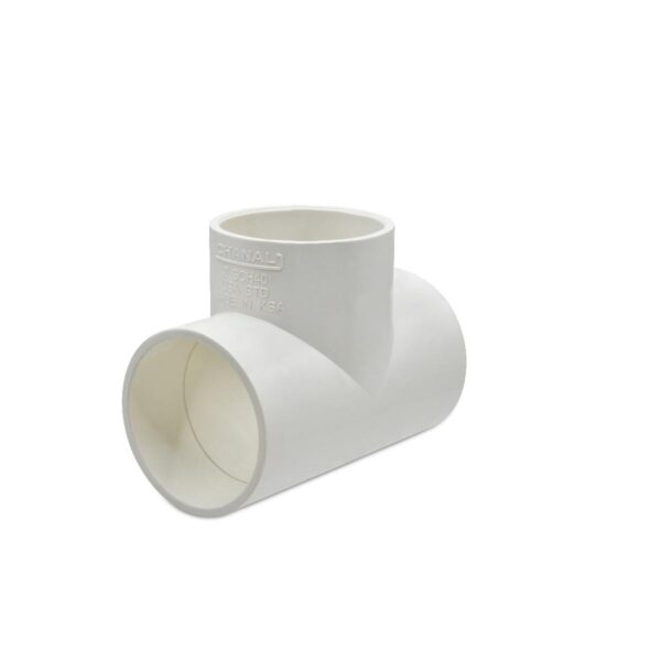 UPVC TEE REDUCER 4*2 INCH SCHEDULE 40 WHITE AGM