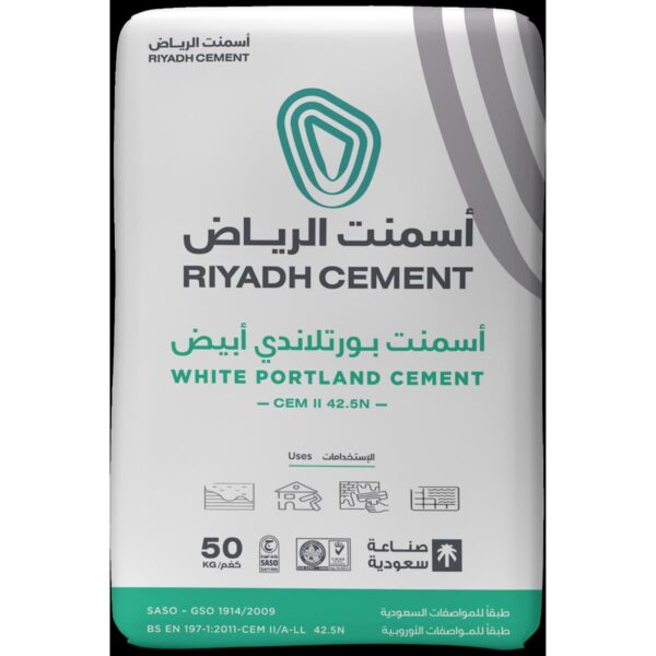 CEMENT WHITE PORTLAND 50kg. RIYADH