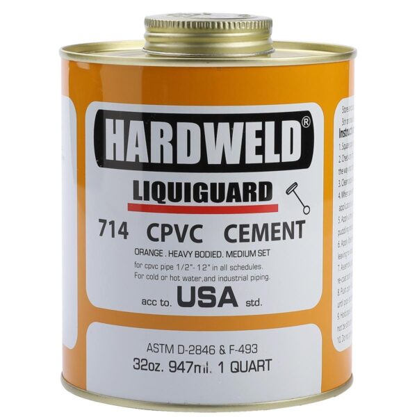 714 CPVC SOLVENT CEMENT 1 kg HARDWELD