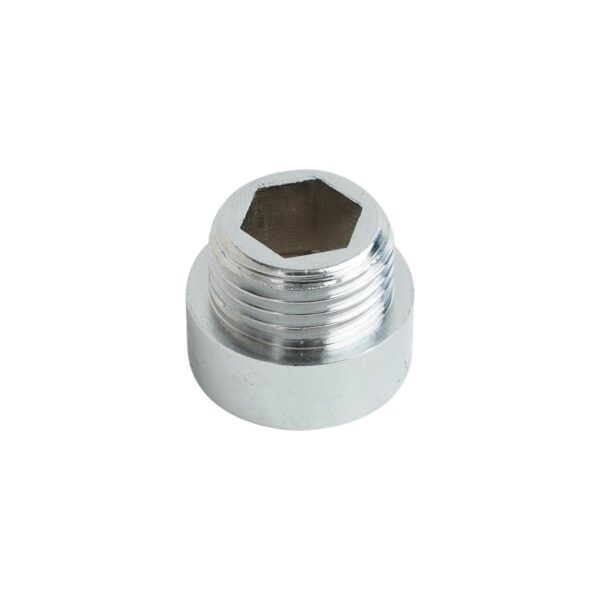 MALE ADAPTOR CHROME 10mm INDIA