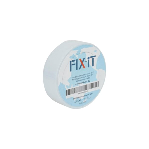 FIX-IT PVC TAPE (CE) 0.13mm*19mm 10YDS YELLOW/GREEN-CHINA