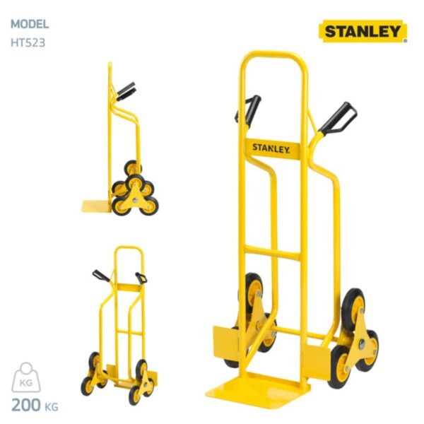 STANLEY YELLOW STEEL HAND TRUCK