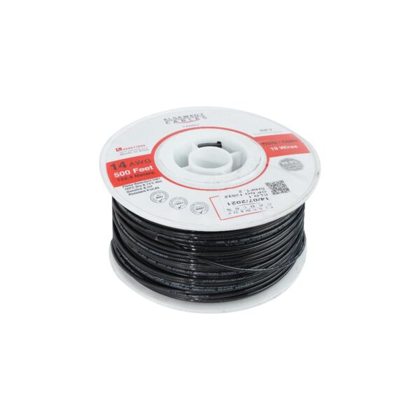 SEWEDY WIRE (THHN) AWG No.14 (2.5mm²) 400/750v (500FT /152.4mtr) BLACK