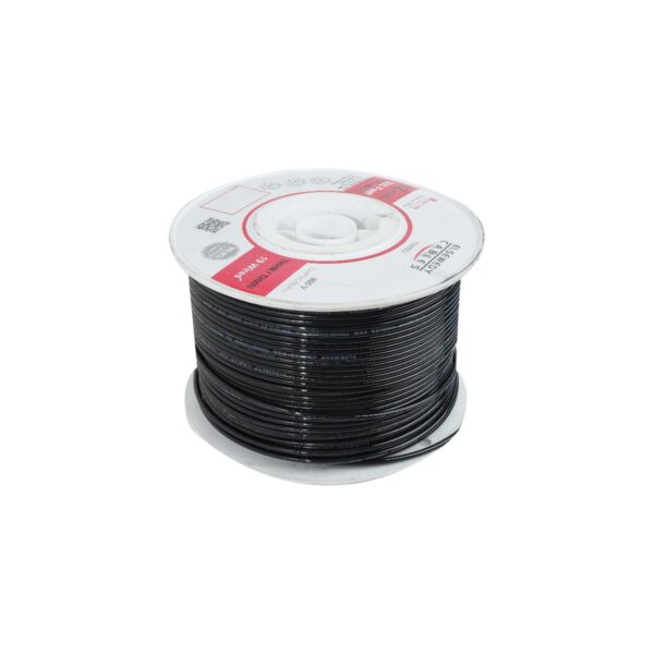 SEWEDY WIRE (THHN) AWG No.12 (4mm²) 400/750v (500FT /152.4mtr) BLACK