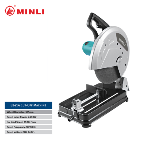 MINLI CUT-OFF MACHINE SIZE 355mm, (14") 2200W MODEL NO 82414 - CHINA