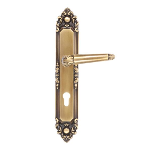 DOOR HANDLE BRONCES COBA NO. 610 GOLD - SPAIN