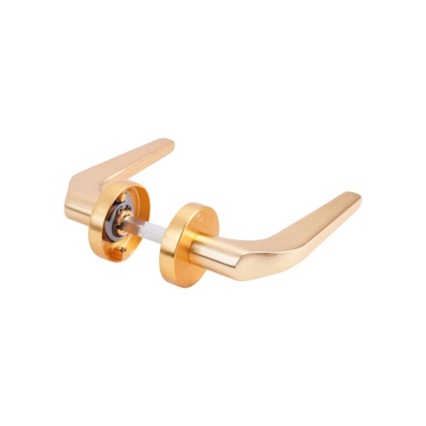 DOOR HANDLE CONVEX NO. 785P/62 - S30 MAT GOLD - GREECE