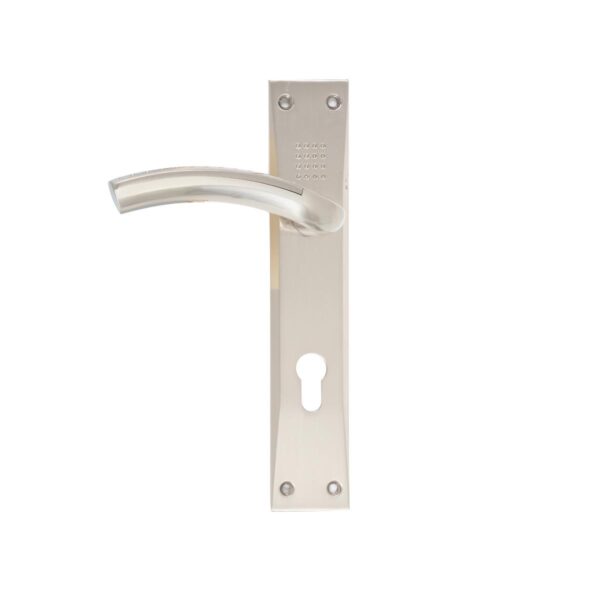 DOOR HANDLE WHITE SWAN FIXED & MOVABLE NO 8428 SATIN NICKEL