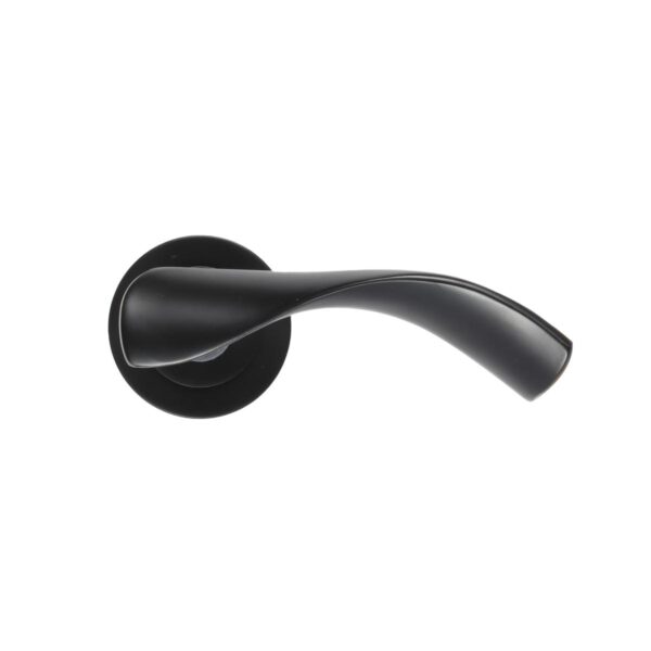 DOOR HANDLE WHITE SWAN SEPARATED NO 105 BLACK