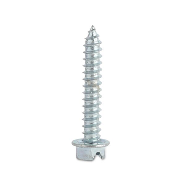 HEX WASHER HEAD SLOTTED TAPPING SCREW ZINC PLATED 237-10*1/2