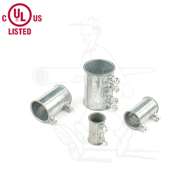 EMT Set Screw Coupling,Zinc - Image 3