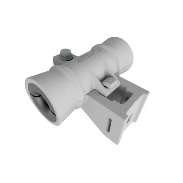 Aluminum ADSS Suspension Clamp, Fixed, .626"-.675" Dia.