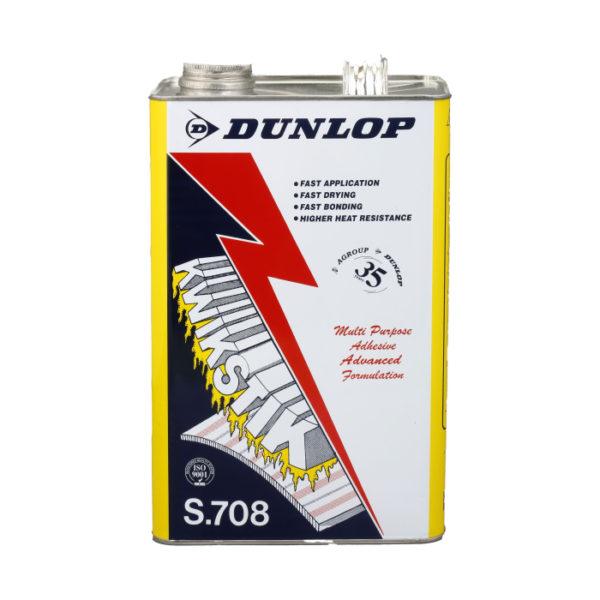 Dunlop S.708 Contact Adhesive - 2.9kg