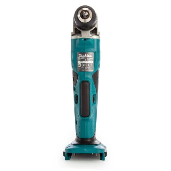 Makita Cordless Angle Drill For Steel , Wood, Chuck 10mm(3/8 inch) , 18V, 0-1800rpm, 1.9kg DDA351Z - Image 3