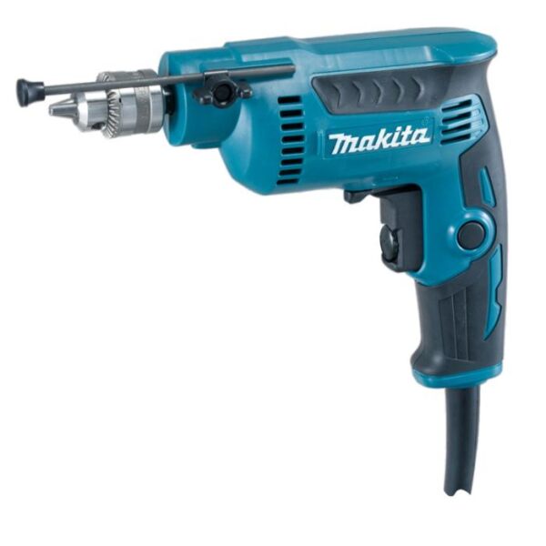 Makita High Speed Drill ,For Steel, Wood, Chuck 6.5 mm (1/4 inch), 370W, 0-4200rpm, 1kg DP2010