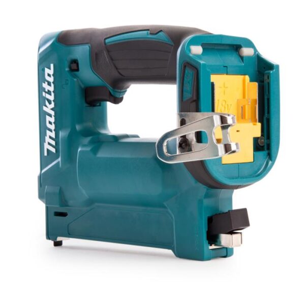 Makita Cordless Stapler, 18V, Nail Width 10mm, Nail Length 7mm to 10mm, 1.8kg DST112ZJ - Image 2