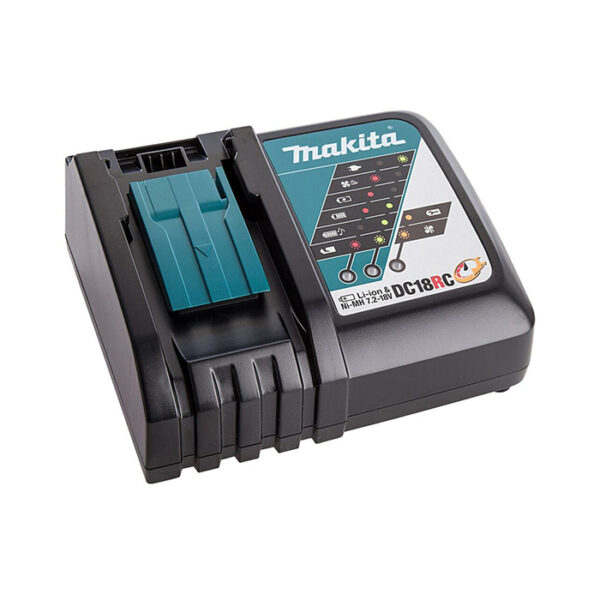 Makita Cordless Percussion Driver Drill, Drill Chuck 13mm, 18V, 2 Speed, 1700rpm, 40Nm, 1.7kg DHP487RTJ - Image 2