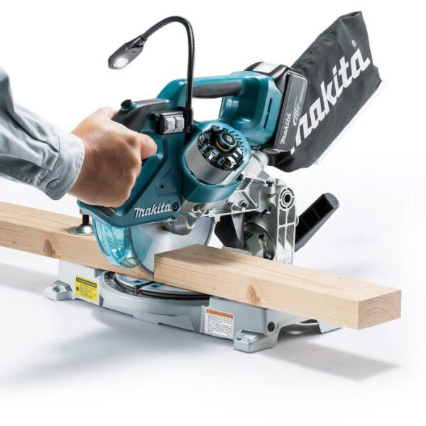 Makita Cordless Brushless Compound Miter Saw 165mm(6-1/2 inch) , 18V, 5000rpm, 6.6kg DLS600Z - Image 2