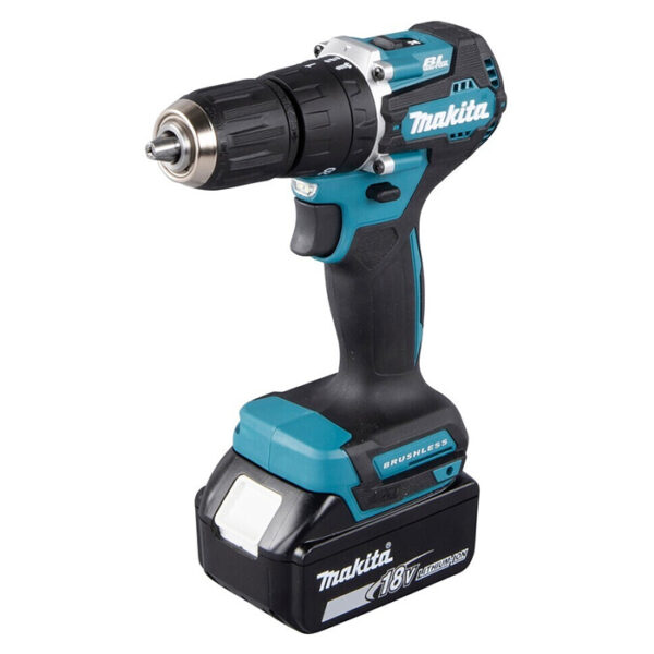 Makita Cordless Percussion Driver Drill, Drill Chuck 13mm, 18V, 2 Speed, 1700rpm, 40Nm, 1.7kg DHP487RTJ - Image 4