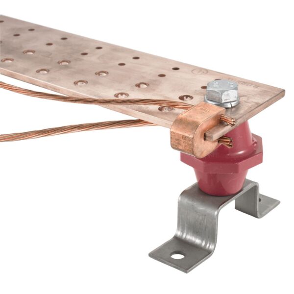 Grounding and Bonding, Bus Bar Tap, #2AWG, #6 AWG, Copper - Image 2