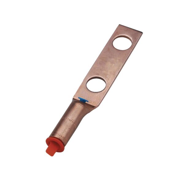 YGA252N Compression Grounding Lug, 1/0 AWG Cu, 2-Hole, 1/2" Stud, 1-3/4" Spacing
